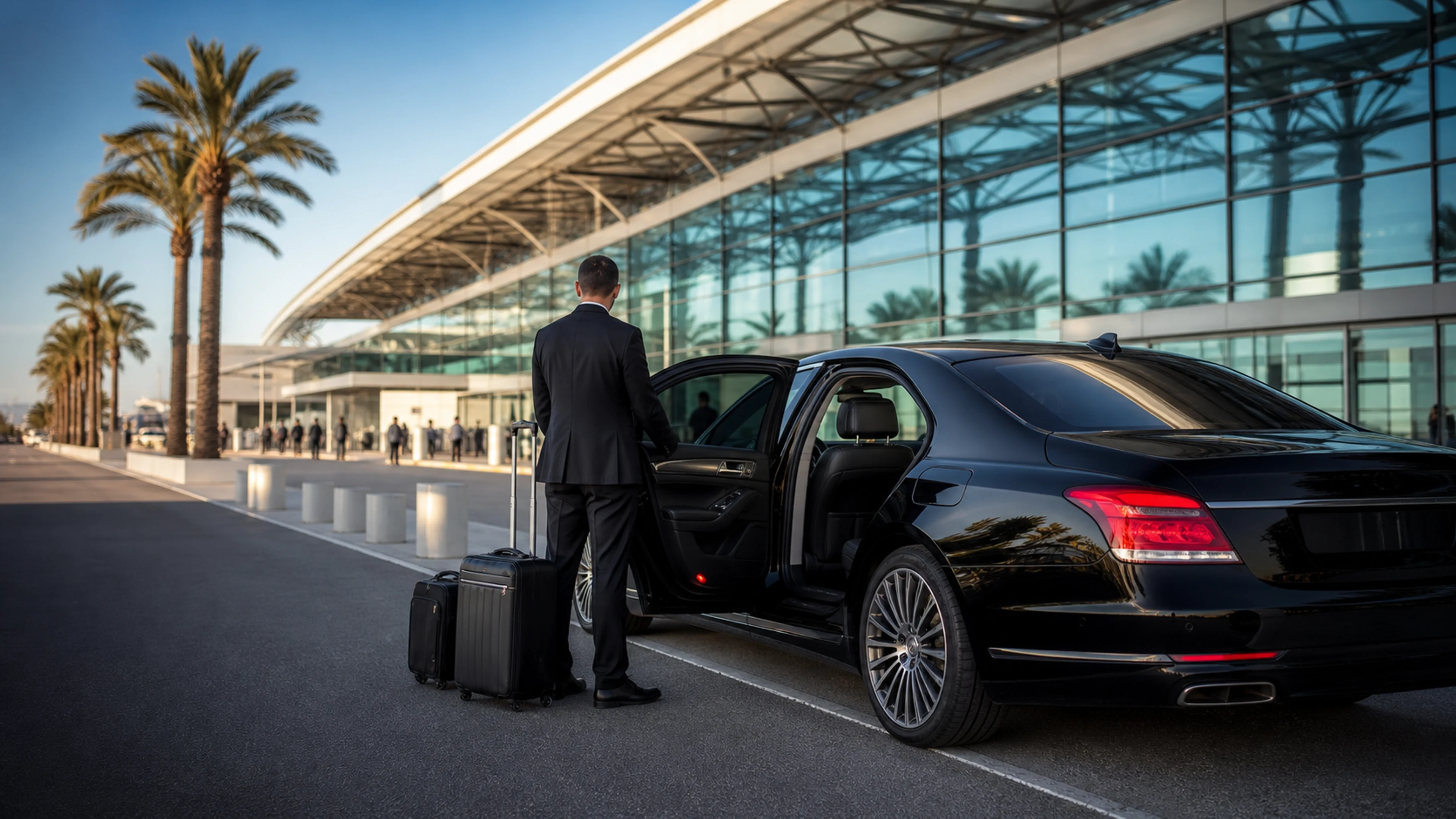 Nice Airport chauffeur arrival service