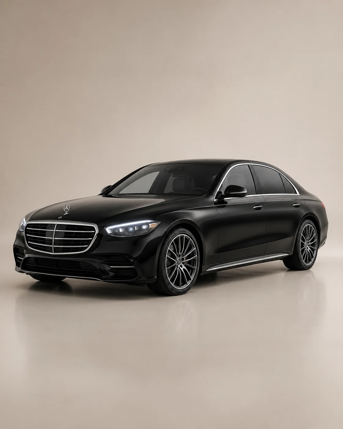 Mercedes S-Class first class sedan