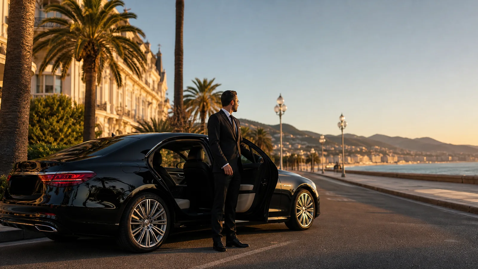 Luxury chauffeur interior